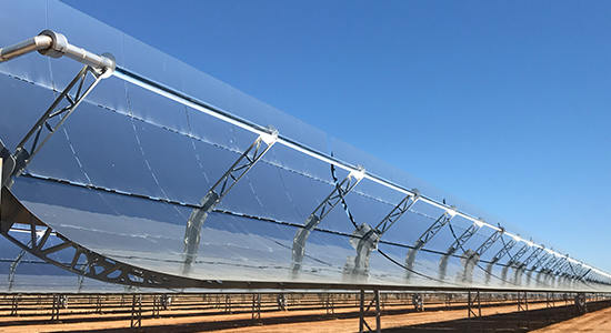 Parabolic Trough Solar Mirror