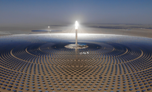 Tower Power CSP Plant with Molten Salt