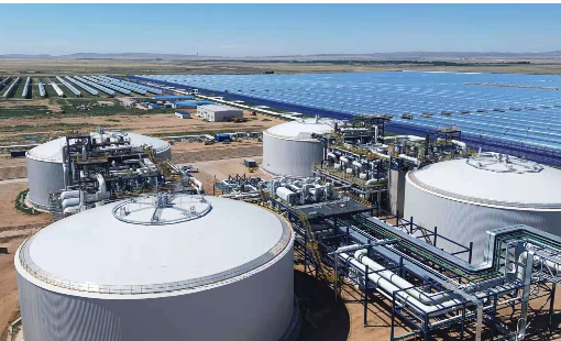 Parabolic Trough CSP Plant with Storage