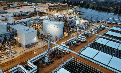 Linear Fresnel CSP Plant with Storage