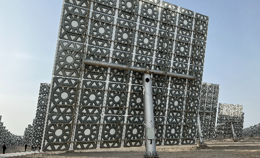 Pre-assembled heliostat solar mirror 
